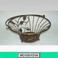 Decorative Metal Wire Apple Holder Fruit Basket Home Decoration